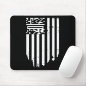 Tapis De Souris Funny Qr President Trump Dance Code (Avec souris)