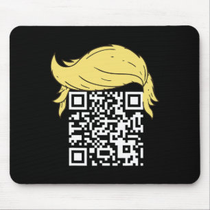 Tapis De Souris Funny Qr Président Trump Dance Code 2