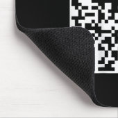 Tapis De Souris Funny Qr President Trump Dance Code (sur le dos) (Coin)