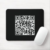 Tapis De Souris Funny Qr President Trump Dance Code (sur le dos) (Avec souris)