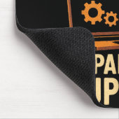 Tapis De Souris Funny Raccoon Tech Lover Graphic Tee Computer Geek (Coin)