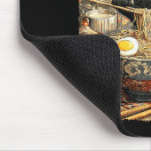 Tapis De Souris Funny Ramen Cat Noodle Lovers Anime Otaku  (Coin)