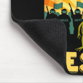 Tapis De Souris Funny Resist Rtland Frog Protest (Coin)