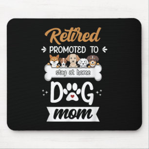 Tapis De Souris Funny Retraité Chien Maman Cadeau Mignonne Animaux