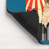 Tapis De Souris Funny Retro Japanese Dogzilla Soft Coated Wheaten (Coin)