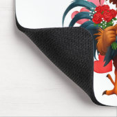 Tapis De Souris Funny Rooster F-caw-f Valentines Day Chicken Fcawf (Coin)