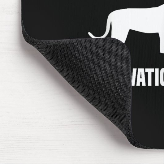 Tapis De Souris Funny Running Chemise Sport Runner Tiger Motivatio (Coin)