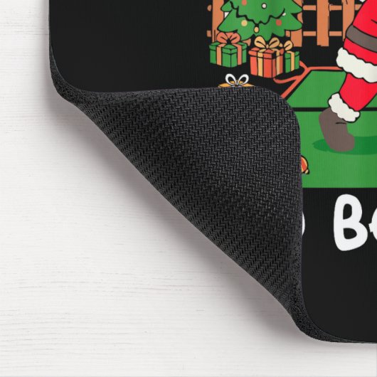 Tapis De Souris Funny Santa Ckleball Christmas Eat Dink And Be Mer (Coin)