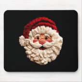 Tapis De Souris Funny Santa Claus Crochet Christmas Xmas Pajamas H (Devant)