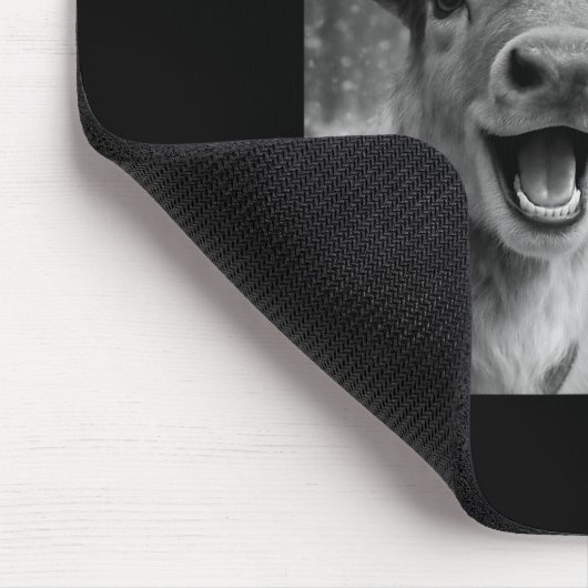 Tapis De Souris Funny Santa Claus In Sleigh With Reindeer Christma (Coin)