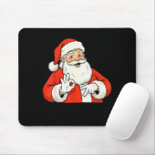 Tapis De Souris Funny Santa Says Six Seven Christmas 67 Meme Xmas (Avec souris)