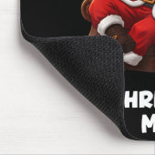 Tapis De Souris Funny Sarcastic Santa Smoking And Drinking “christ (Coin)