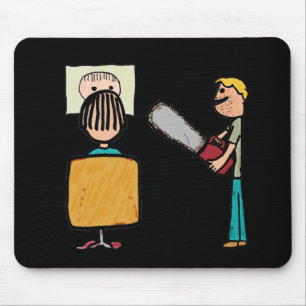 Tapis De Souris Funny Scary Barber Sweeney Todd
