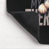 Tapis De Souris Funny Schnau Puppy My Therast Schnauzer Dog (Coin)