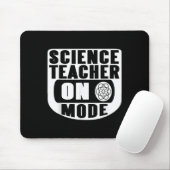Tapis De Souris Funny Science Teacher On Mode Activated With Atom  (Avec souris)