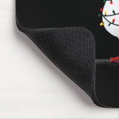 Tapis De Souris Funny Seagull Christmas Graphics Animal Lights Lov (Coin)