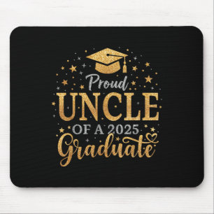 Tapis De Souris Funny Senior Fier Oncle D'Un Cl De 2025 Diplômé