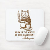 Tapis De Souris Funny Shakespeare Quote Cat Shakespurr  (Avec souris)