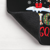 Tapis De Souris Funny Sight Squad Gnome Reindeer Santa Christmas O (Coin)