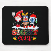 Tapis De Souris Funny Sight Squad Gnome Reindeer Santa Christmas O (Devant)