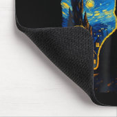 Tapis De Souris Funny Six Seven 6 7 Meme Starry Night Van Gogh Bla (Coin)