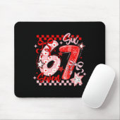 Tapis De Souris Funny Six Seven 6 7 Meme Valentine Girl  (Avec souris)