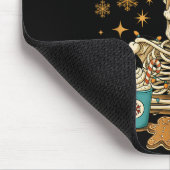 Tapis De Souris Funny Skeleton Christmas (Coin)
