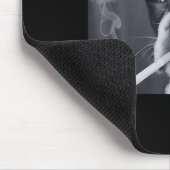 Tapis De Souris Funny Smoking Dog Meme Cigarette Gen Z Meme Dog Lo (Coin)