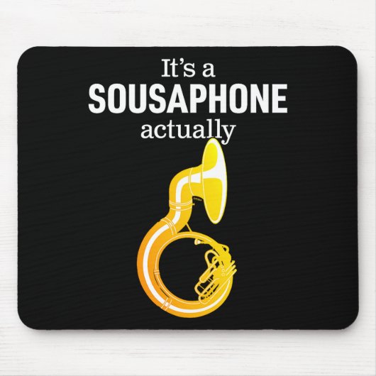 Tapis De Souris Funny Sousaphone Humor For Proud Sousaphonist Marc (Devant)