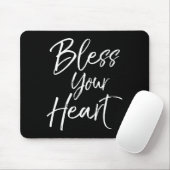 Tapis De Souris Funny Southern Christian Saying Quote Gift Bless Y (Avec souris)