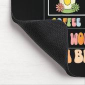 Tapis De Souris Funny Sped Teacher Special Education First Coffee (Coin)