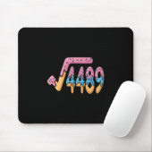 Tapis De Souris Funny Square Root 4489 Funny 67 Math Ice Cream Mem (Avec souris)