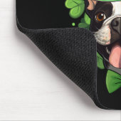 Tapis De Souris Funny St Patricks Boston Terrier  (Coin)