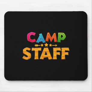 Tapis De Souris Funny Summer Camp Staff Director Camping Counselor