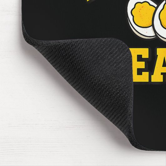 Tapis De Souris Funny Thanksgiving Fathers Day Retro Deviled Egg E (Coin)
