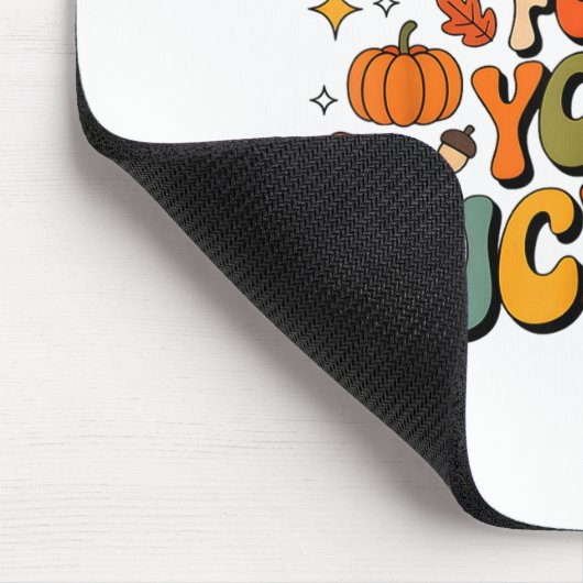 Tapis De Souris Funny Thanksgiving Friendsgiving Thankful For You (Coin)