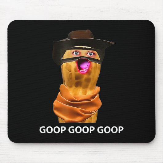 Tapis De Souris Funny The Burnt Peanut Goop Bungulator Tee (Devant)