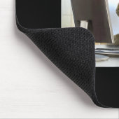 Tapis De Souris Funny Thinking Monkey Meme Office Curious Ape Brai (Coin)