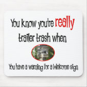 Tapis De Souris Funny Trailer Park (Devant)