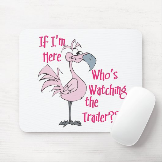 Tapis De Souris Funny Trailer Park (Avec souris)