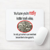 Tapis De Souris Funny Trailer Park (Avec souris)