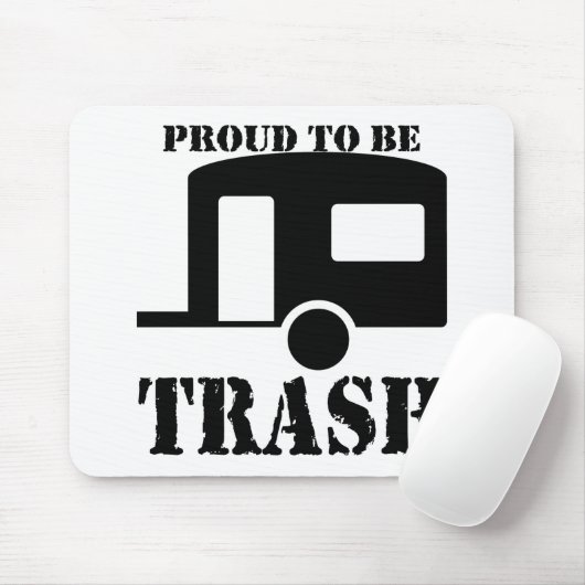 Tapis De Souris Funny Trailer Park (Avec souris)