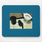 Tapis De Souris Funny Trashed Panda Drunk Racoon  (Devant)