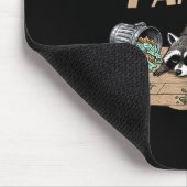 Tapis De Souris Funny Trashed Panda Racoon Gets Drunk Racoon Meme  (Coin)