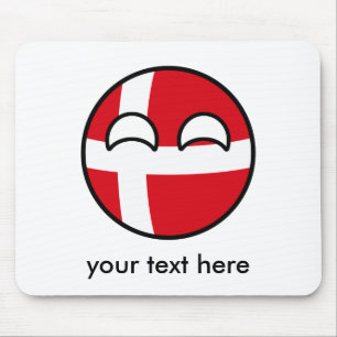 Tapis De Souris Funny Trending Geeky Danemark Camptryball