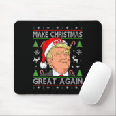 Tapis De Souris Funny Trump 2024 (Avec souris)