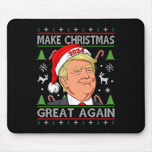 Tapis De Souris Funny Trump 2024 (Devant)