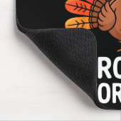 Tapis De Souris Funny Turkey Saying Thanksgiving Trot I Trained Ze (Coin)