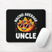 Tapis De Souris Funny Uncle Design For Uncle Men First Time Uncle (Avec souris)