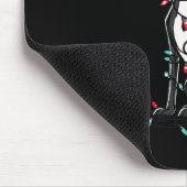 Tapis De Souris Funny Whippet Christmas Graphics Dog Lights Lover  (Coin)